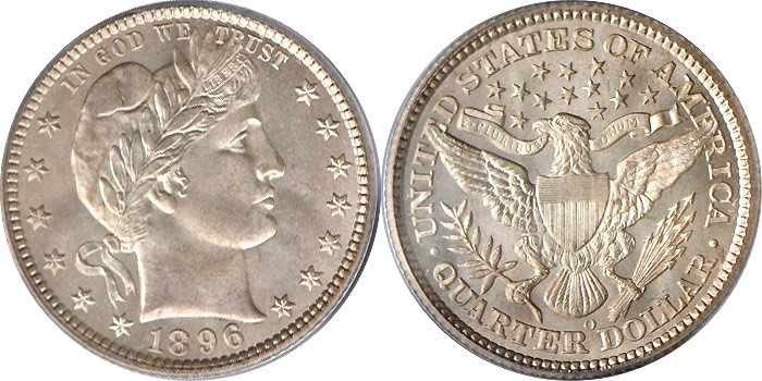 Numismatic-Americana-Acquires-Finest-1896-O-Barber-Quarter